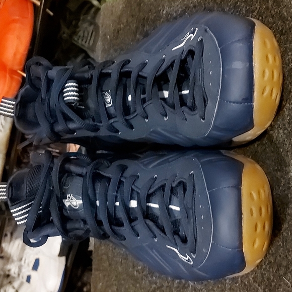 Nike Foamposite One Navy Gum - Picture 2 of 6